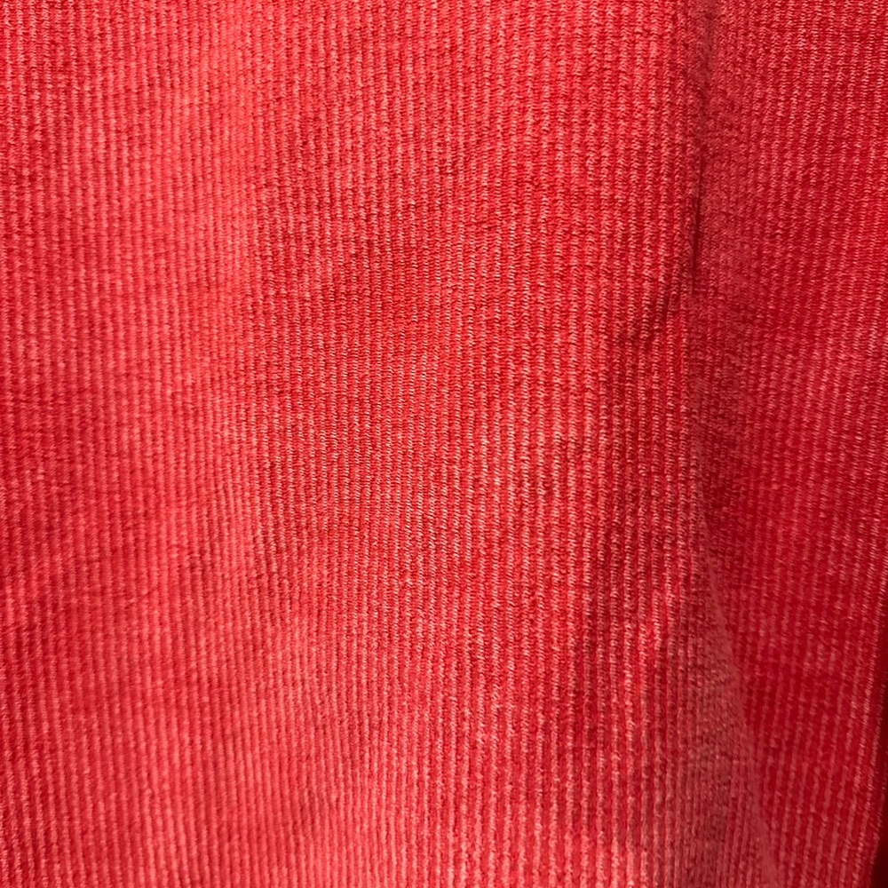 Red USA Women's ribbed sweater - Picture 7 of 9